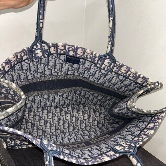 #271 CHRISTIAN DIOR Large Book Tote MSRP $3520 - Picture 7 of 8